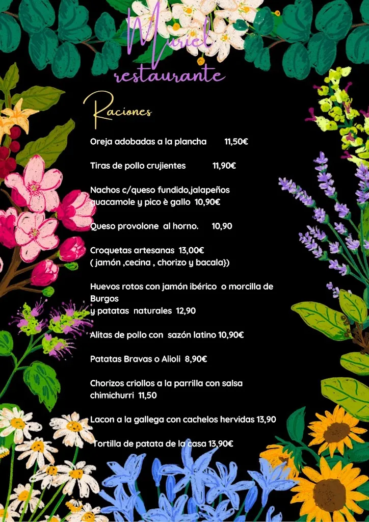 Menu_Muriel Bar Restaurante_Carballiño O_image_1