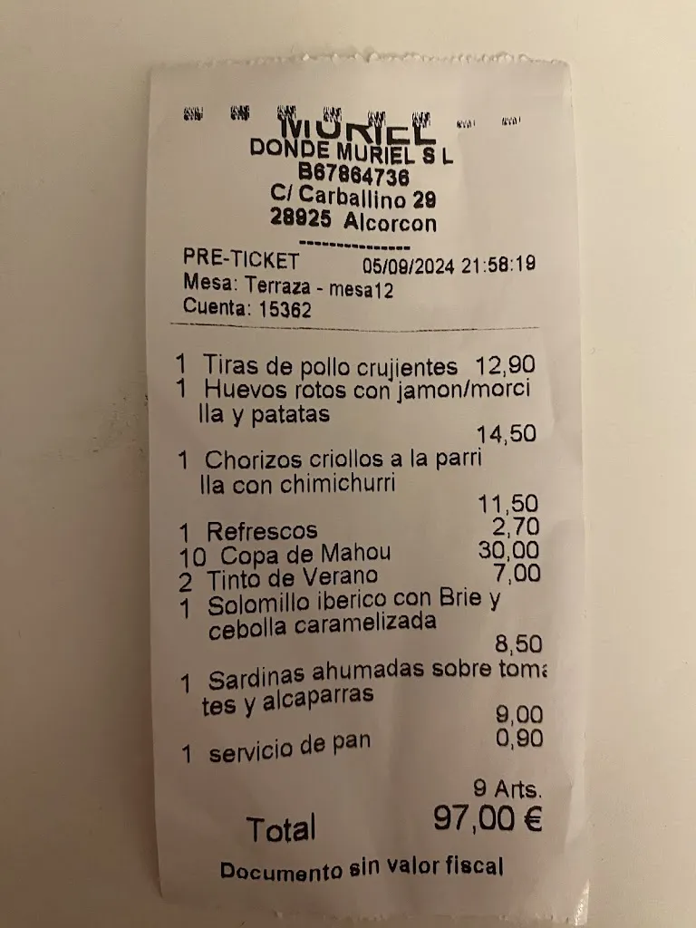 Ana Mora_Muriel Bar Restaurante_Carballiño O_review