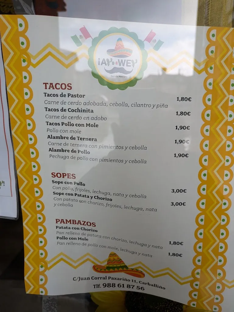 Menu_Ay wey_Carballiño O_image_1