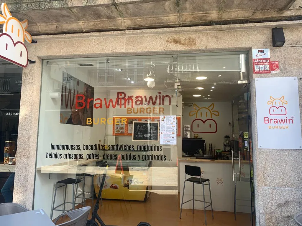 Brawin Burger restaurant in Carballiño O