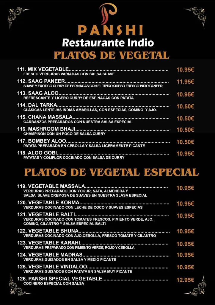 Menu_PANSHI Restaurante Indio_Carballiño O_image_1