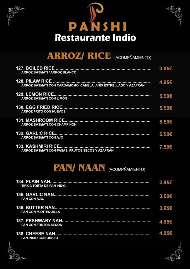 Menu_PANSHI Restaurante Indio_Carballiño O_image_2