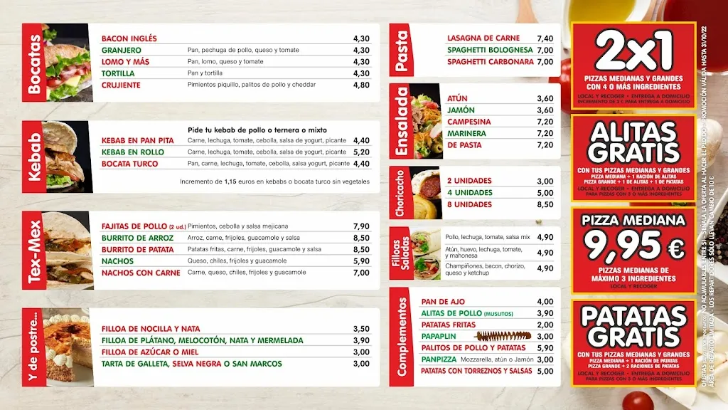 Menu_Cacho Pizza_Carballiño O_image_1