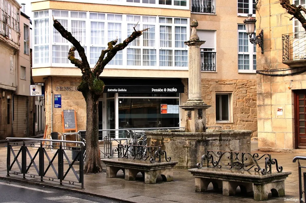 Pension O Paiño restaurant in Pobra de Trives A