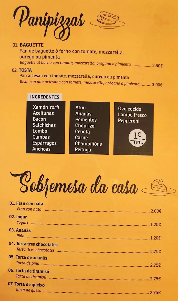Menu_Cafetería Quintela_Pobra de Trives A_image_2