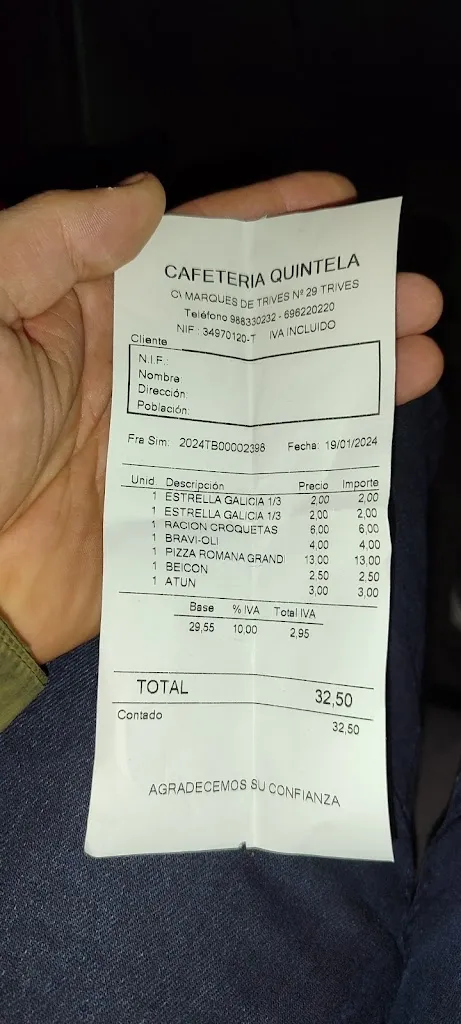 David Rodríguez Rodríguez_Cafetería Quintela_Pobra de Trives A_review