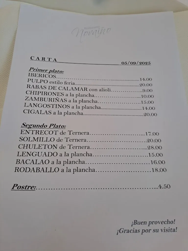 Menu_Restaurante Novaiño_Sandiás_image_1