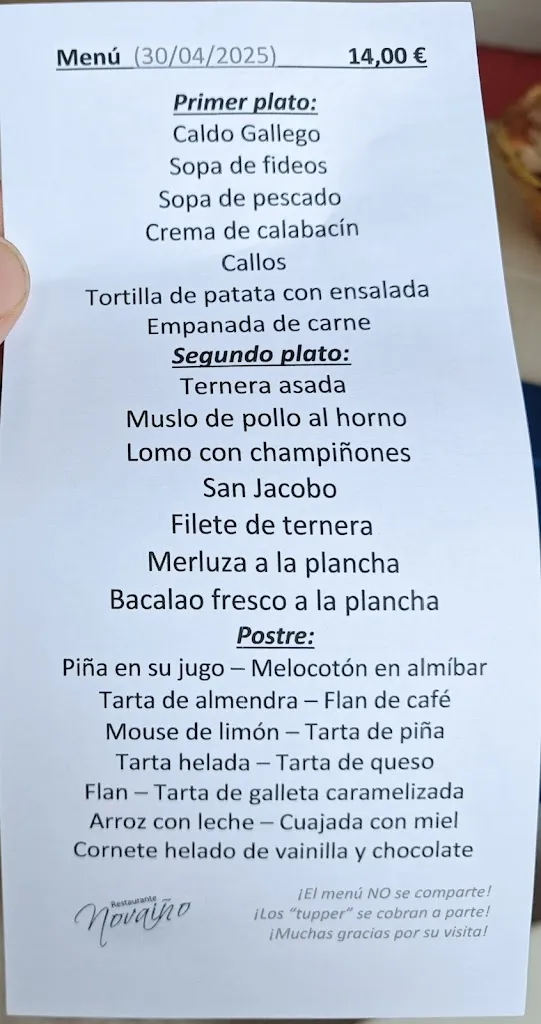 Menu_Restaurante Novaiño_Sandiás_image_4