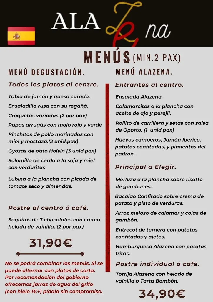 Menu_Alazena Restaurante_San Vicente del Raspeig/Sant Vicent del Raspeig_image_1
