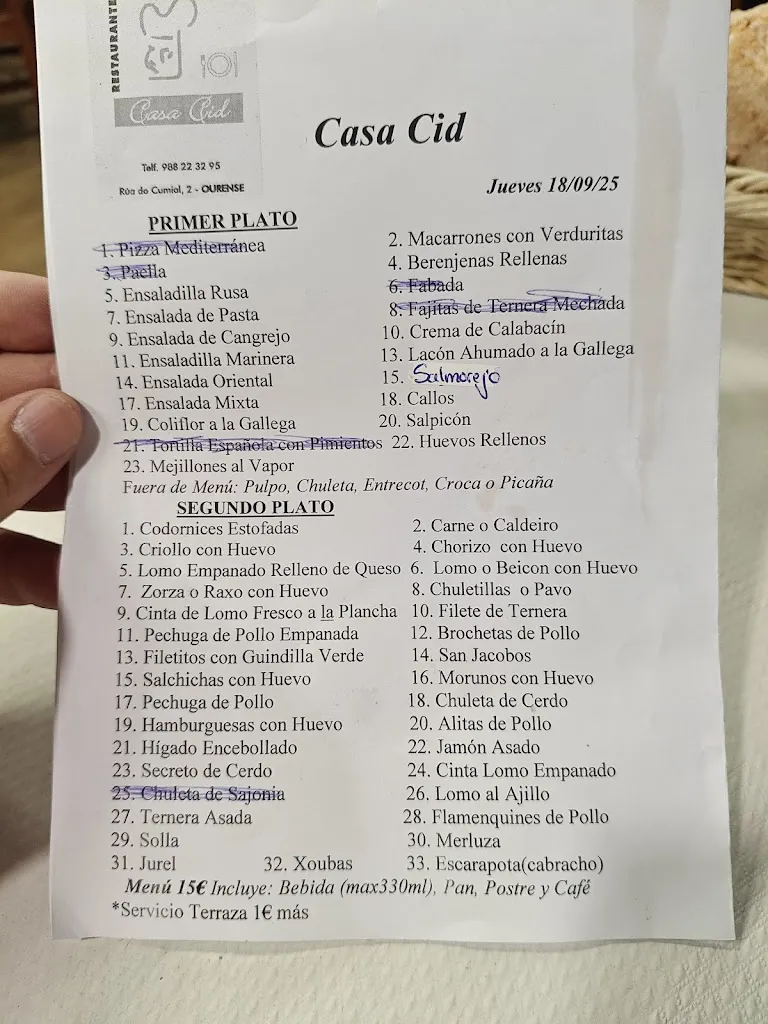 Menu_Restaurante Casa Cid_San Cibrao das Viñas_immagine_4