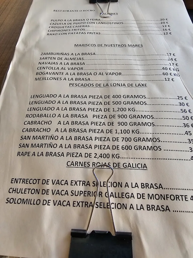 Menu_Restaurante O Bocho_Cabana de Bergantiños_image_2