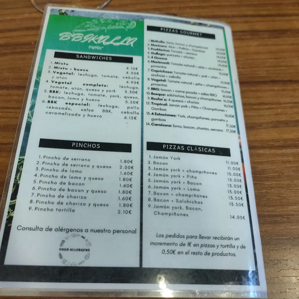 Menu_Bbikalla Park_San Cibrao das Viñas_image_1