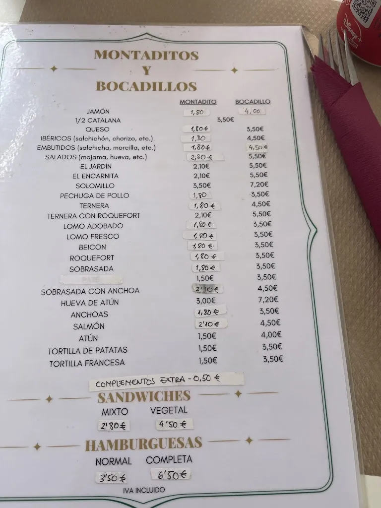 Menu_Marisquería El Jardín_San Vicente del Raspeig/Sant Vicent del Raspeig_image_2