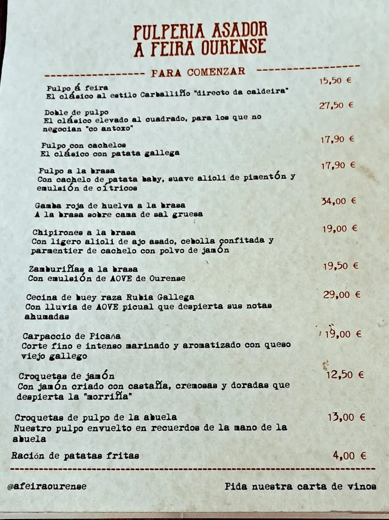 Menu_Pulpería Asador A Feira_San Cristovo de Cea_image_1