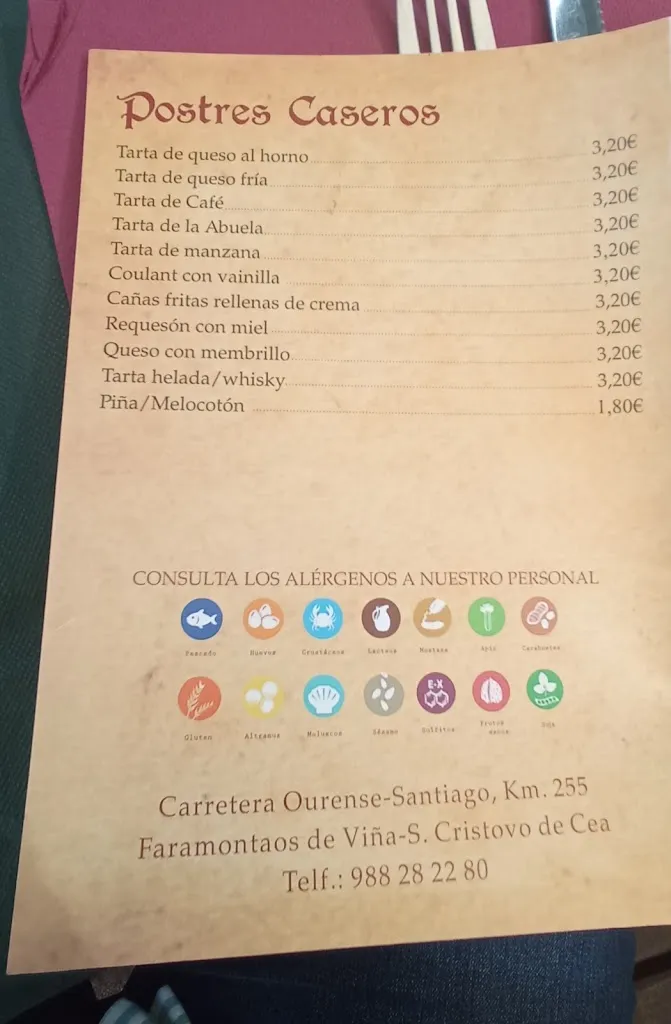 Menu_Casa Testa_San Cristovo de Cea_image_3