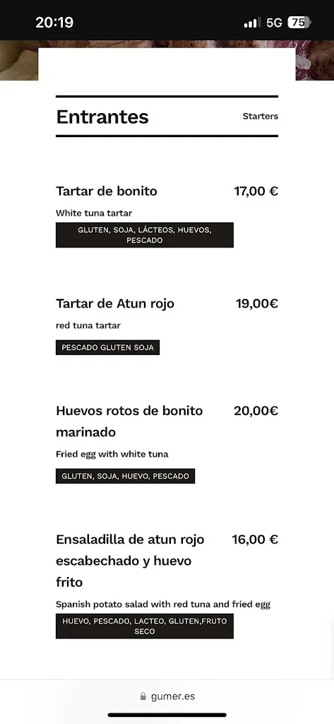 Menu_Gumer - Restaurante Pontevedra_Pontedeva_image_1