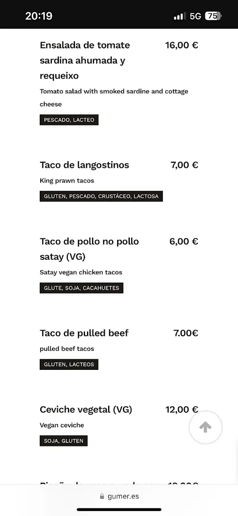 Menu_Gumer - Restaurante Pontevedra_Pontedeva_image_4