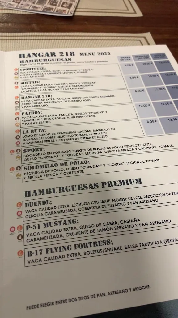 Menu_Hangar 218 Pontevedra_Pontedeva_image_1