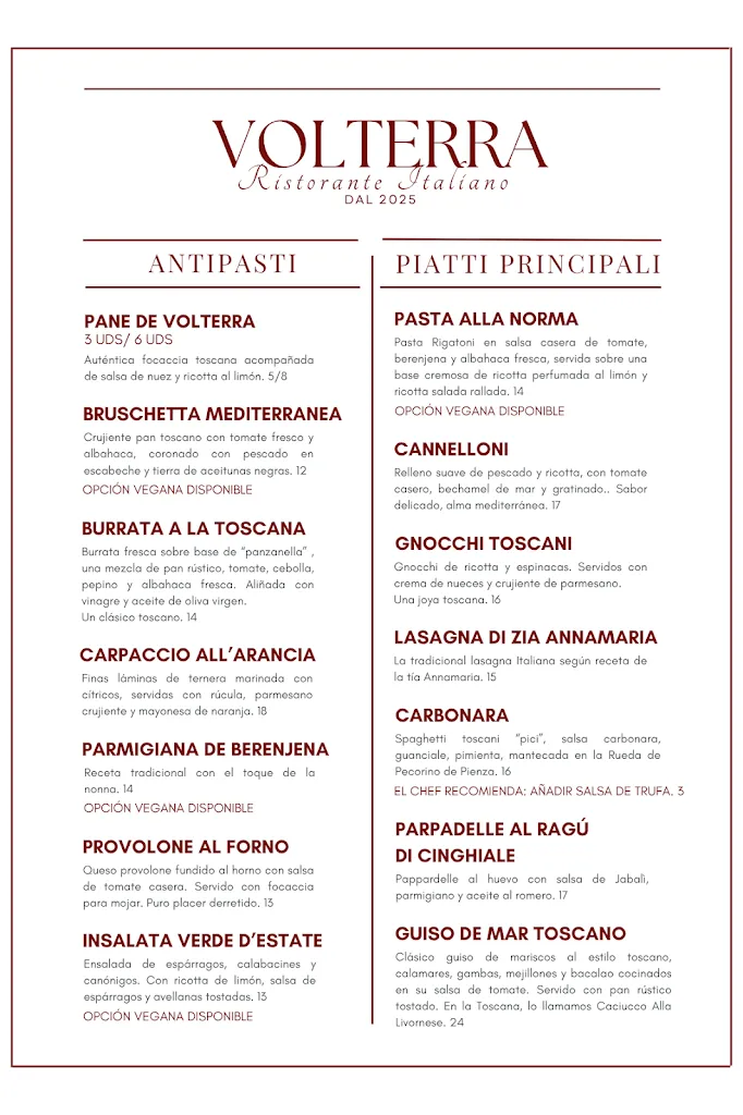 Menu_Volterra Ristorante_Verea_immagine_1