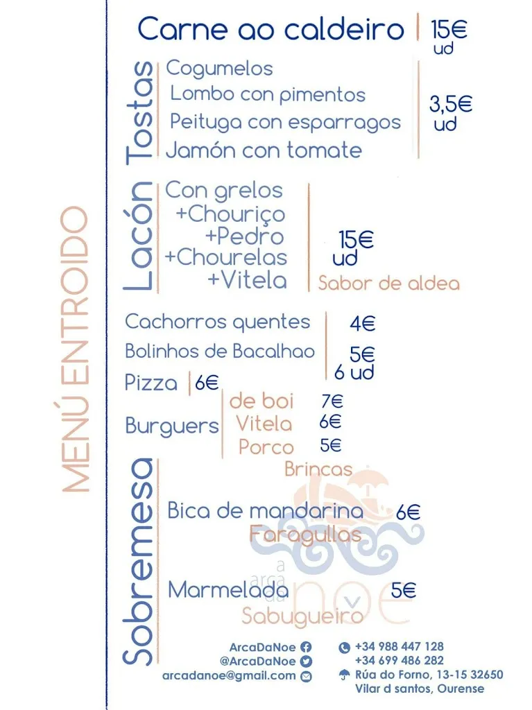 Menu_A Arca da Noe_Vilar de Santos_immagine_1