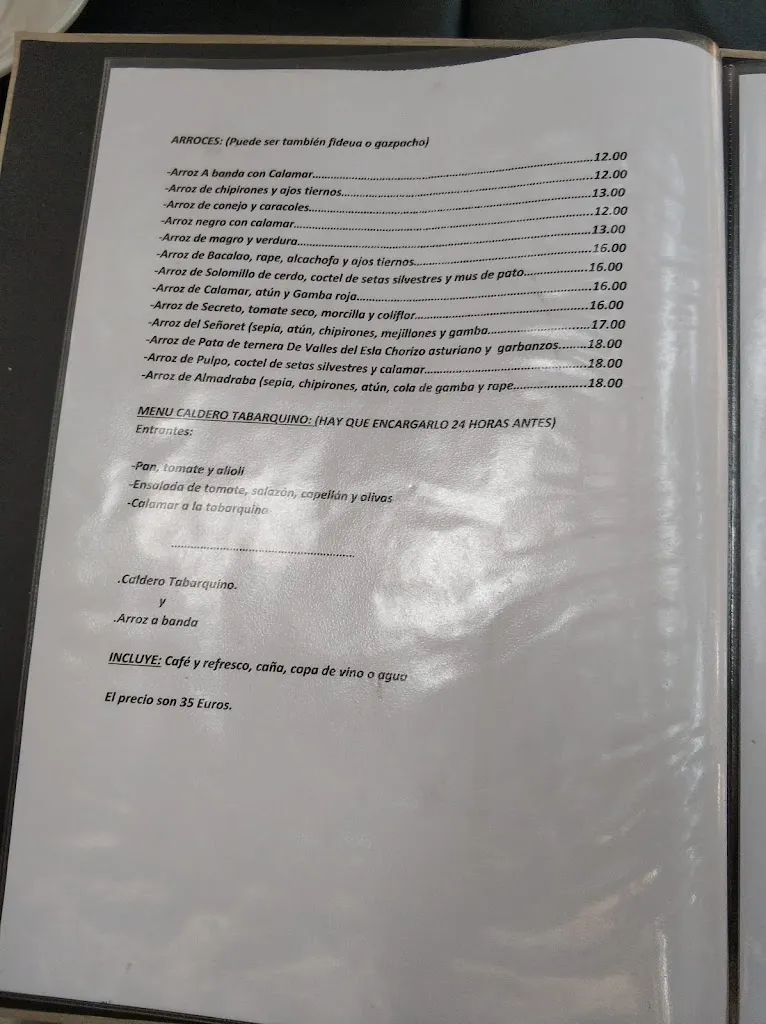 Menu_Restaurante Racó de San Vicente_San Vicente del Raspeig/Sant Vicent del Raspeig_image_2