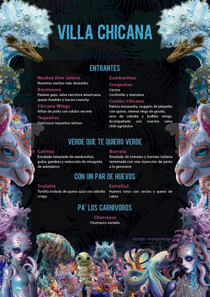 Menu_Villa Chicana_Vilamartín de Valdeorras_image_2