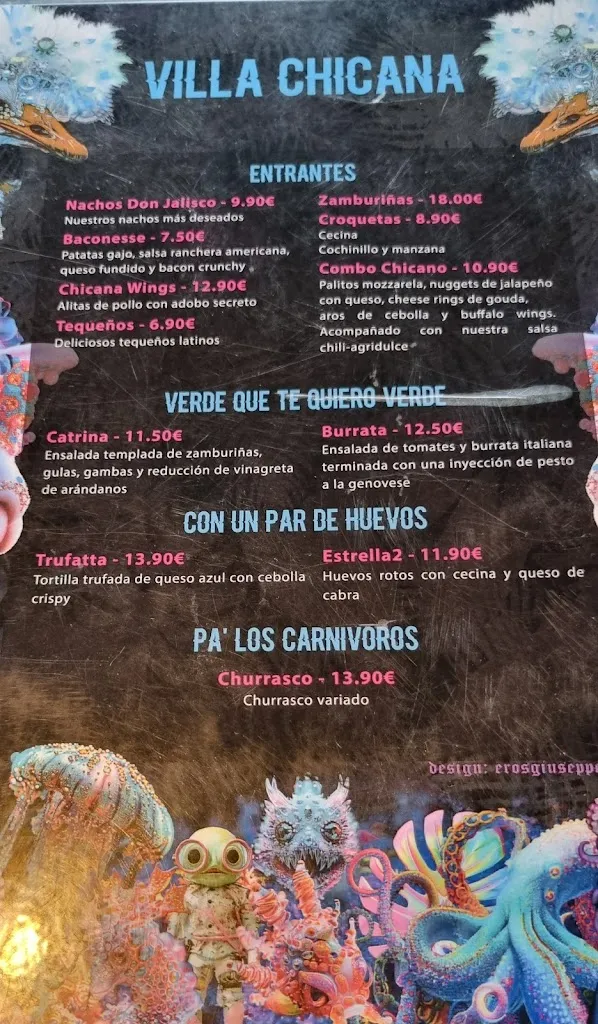 Menu_Villa Chicana_Vilamartín de Valdeorras_image_4