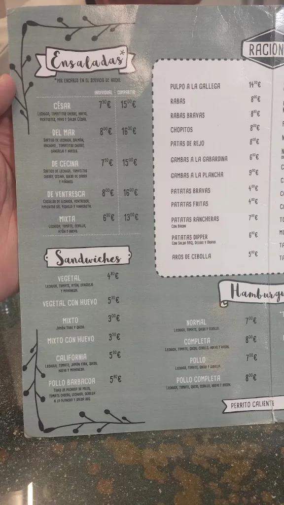 Menu_Terrace of Wine and Roses_Alar del Rey_image_2