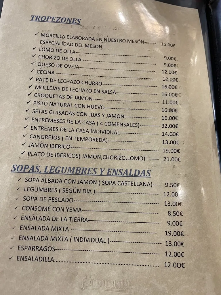 Menu_Mesón los Templarios y Villasirga_Abia de las Torres_image_1