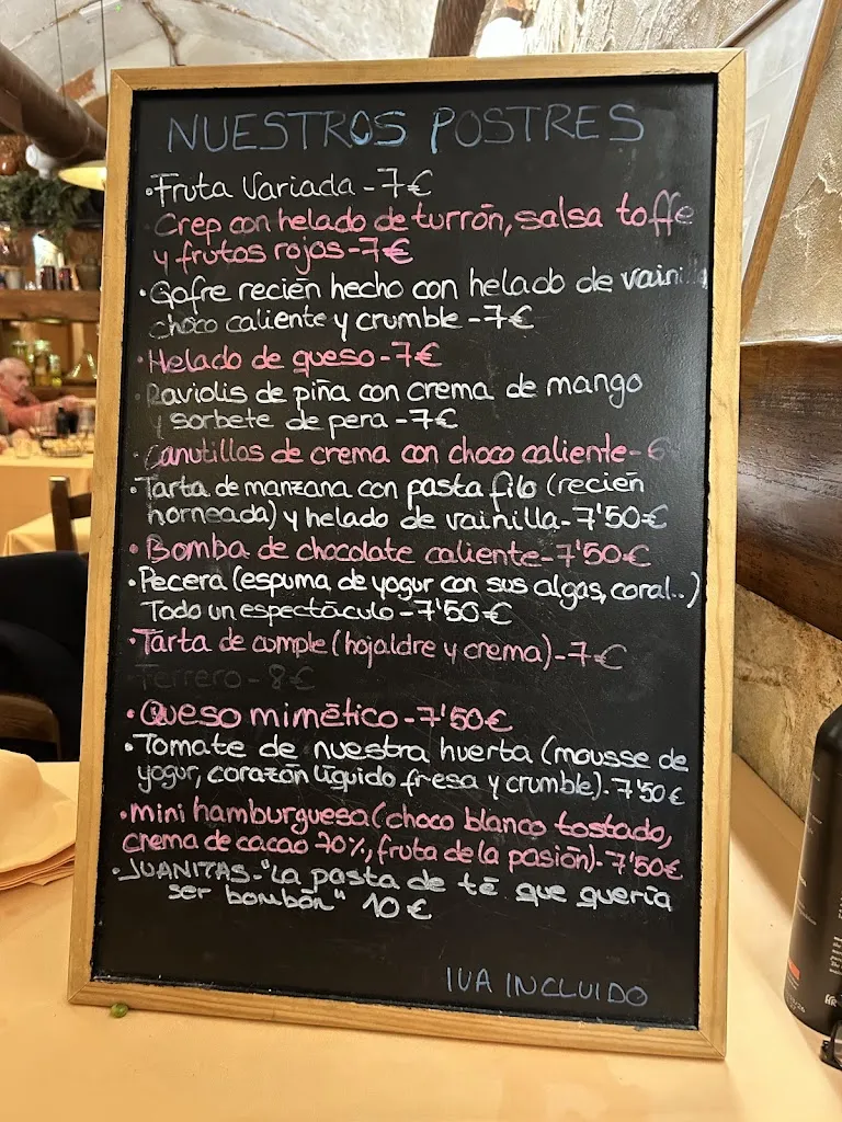 Menu_Mesón del Cerrato, Tariego del Cerrato _Alba de Cerrato_immagine_2