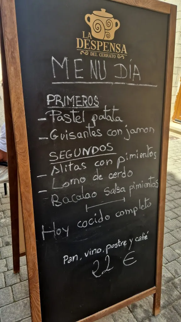 Menu_La Despensa del Cerrato_Baltanás_image_2