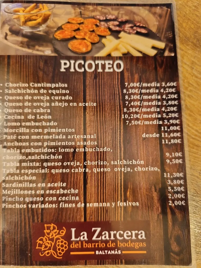 Menu_La Zarcera del Barrio de Bodegas_Baltanás_immagine_2