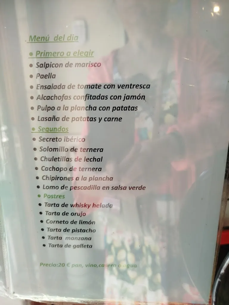 Menu_Bar Restaurante 