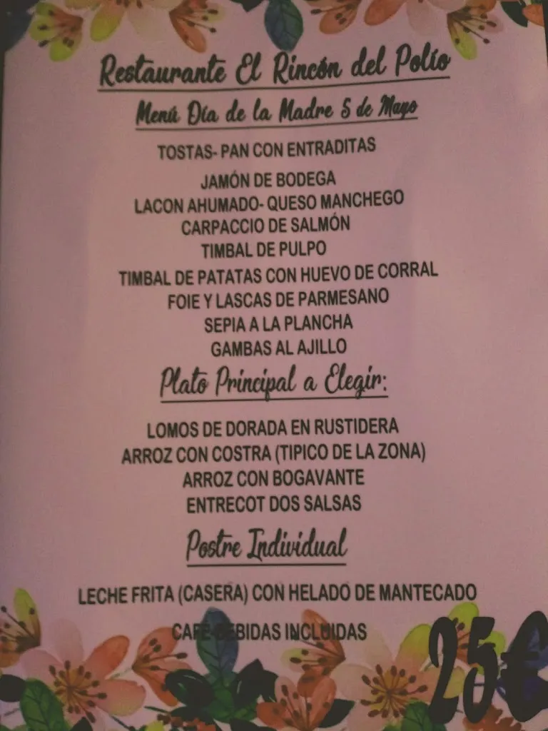 Menu_Restaurante el Rincón del Polío_San Vicente del Raspeig/Sant Vicent del Raspeig_image_4