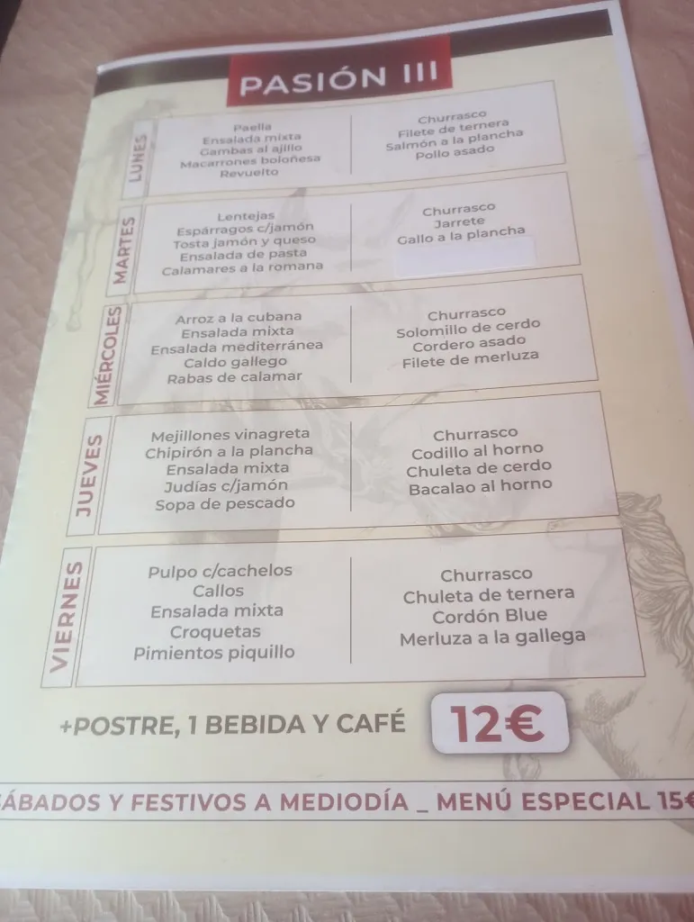 Menu_Cafe Bar Restaurante Pasión_Xinzo de Limia_image_4