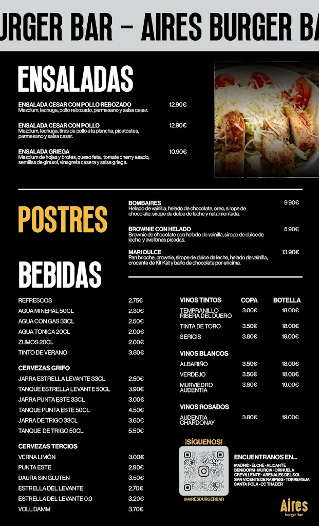 Menu_Aires Burger Bar | San Vicente Del Raspeig_San Vicente del Raspeig/Sant Vicent del Raspeig_image_3