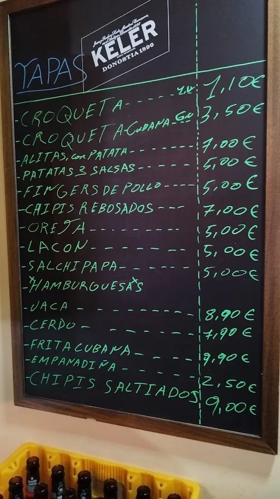 Menu_Bar Tapa Cubano_Xinzo de Limia_image_2