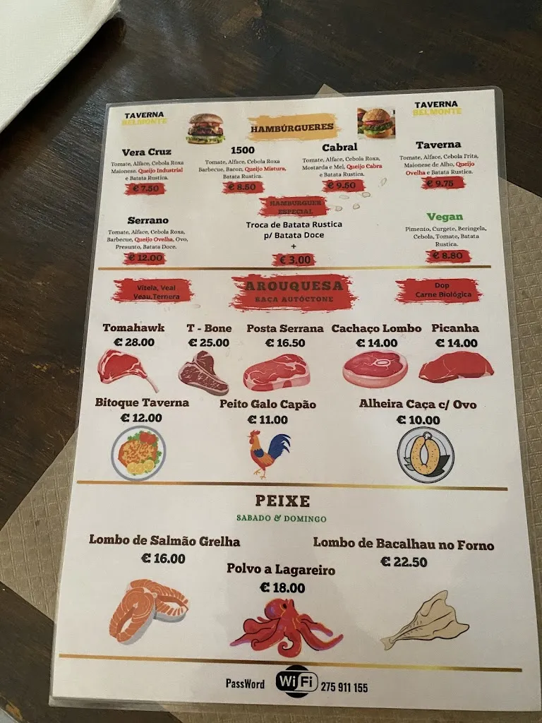 Menu_Taverna - MercadoNacional_Belmonte de Campos_immagine_4