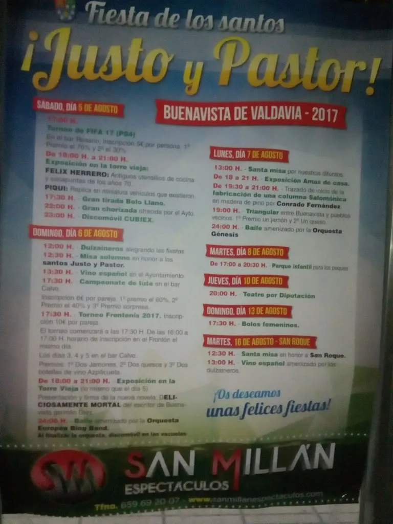 Menu_Bar Amaya_Buenavista de Valdavia_image_1