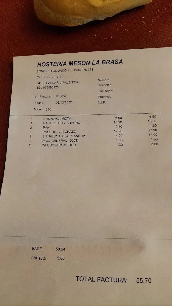 Tomás Suero Rojo_Mesón - Hostería La Brasa_Bustillo de la Vega_review