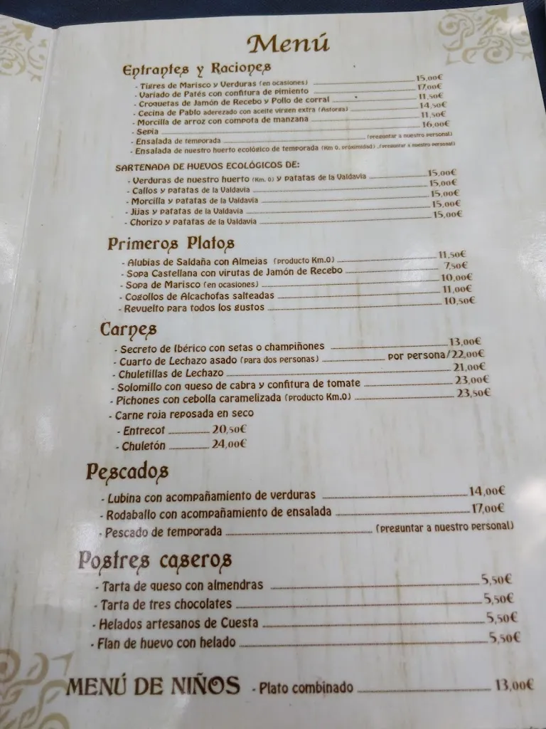 Menu_Restaurante El Molino_Bustillo de la Vega_image_2