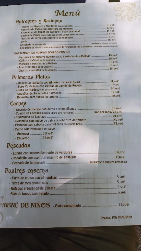 Menu_Restaurante El Molino_Bustillo de la Vega_image_3