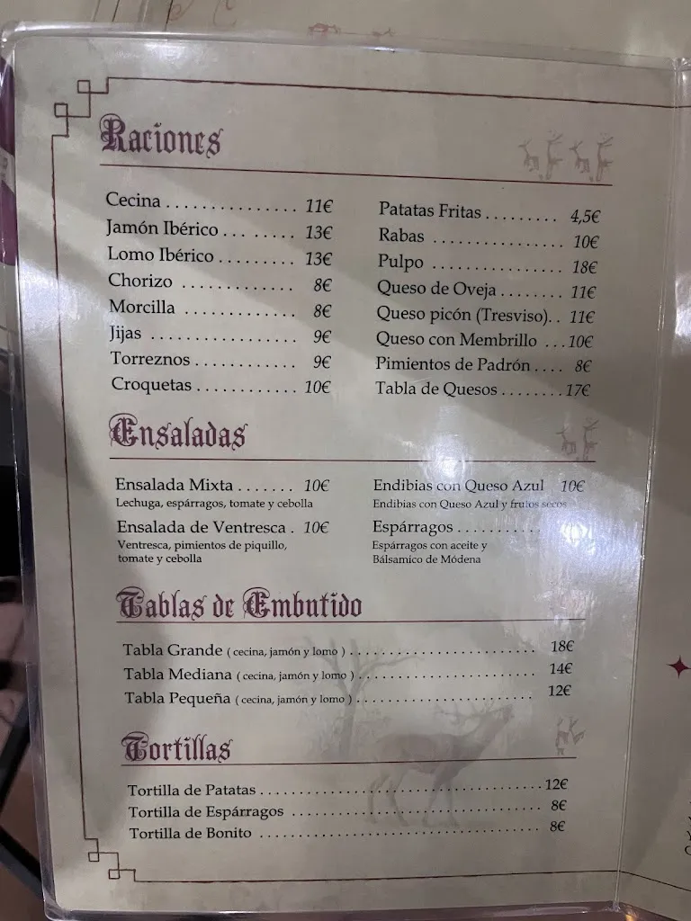 Menu_Bar Juanón_Castrejón de la Peña_image_4