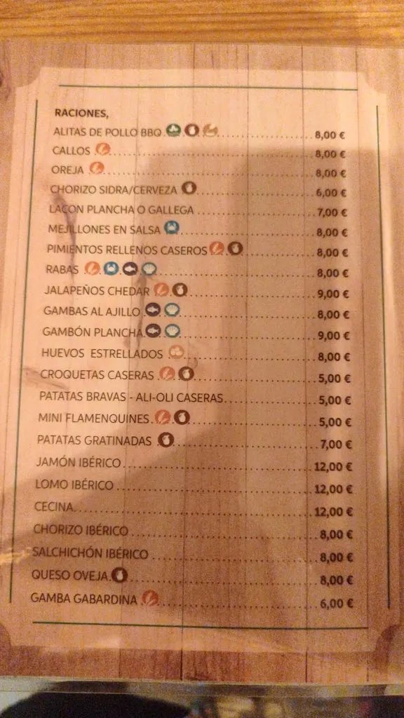 Menu_Bar El Duerno_Castrejón de la Peña_image_1