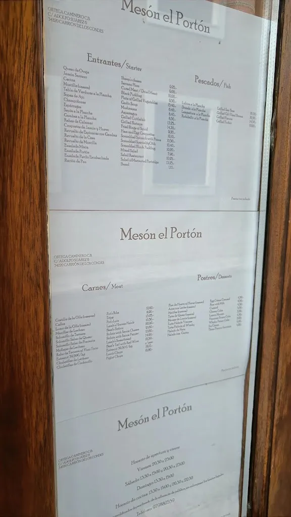 Menu_Restaurante El Portón_Carrión de los Condes_image_4