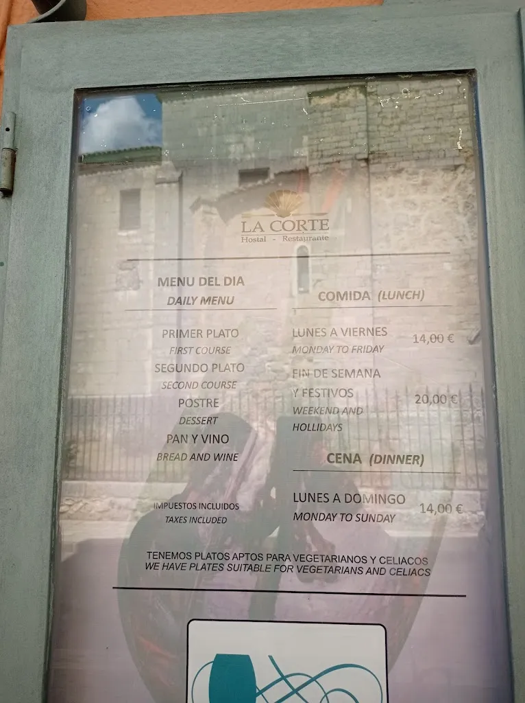 Menu_Restaurante-Hostal LA CORTE_Carrión de los Condes_image_4