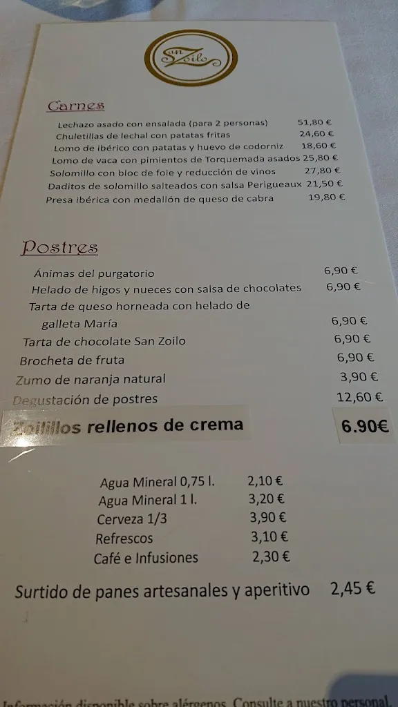 Menu_Restaurante las Vigas_Carrión de los Condes_image_4