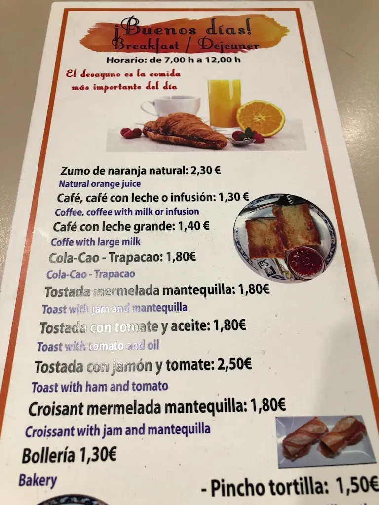 Menu_Cafetería Restaurante Los Condes_Carrión de los Condes_image_3