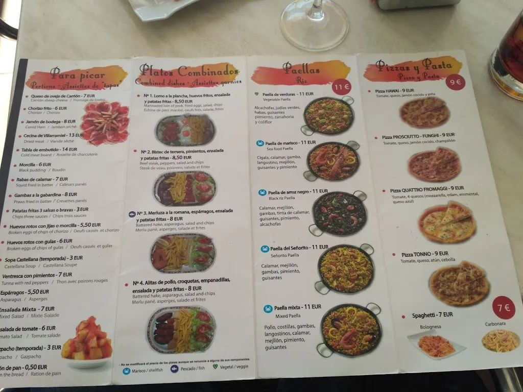 Menu_Cafetería Restaurante Los Condes_Carrión de los Condes_image_4