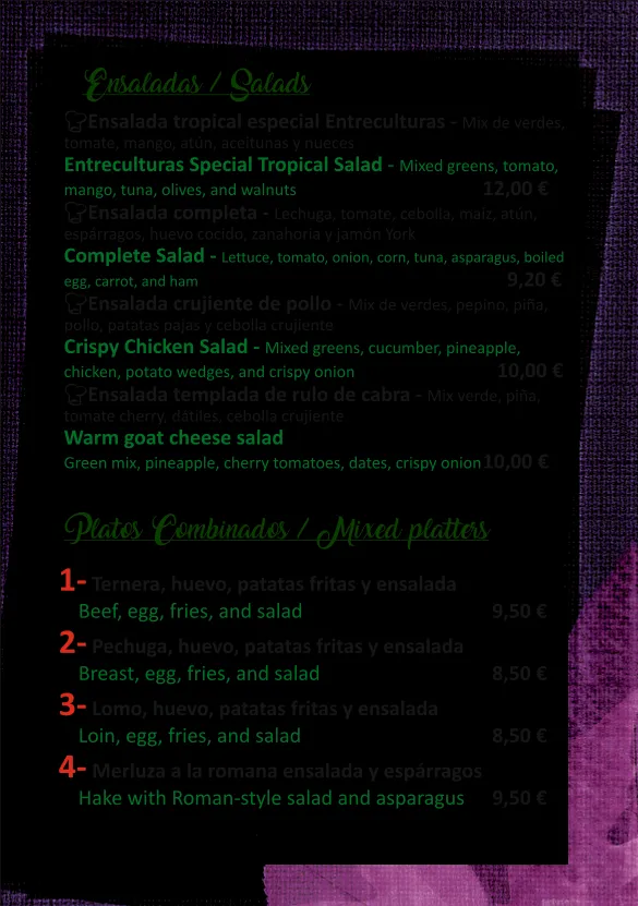 Menu_Entre Culturas_Carrión de los Condes_image_1